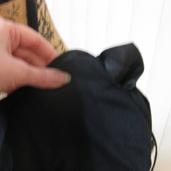 NWOT AK black strappy padded sports bra bralette M - Picture 5 of 6